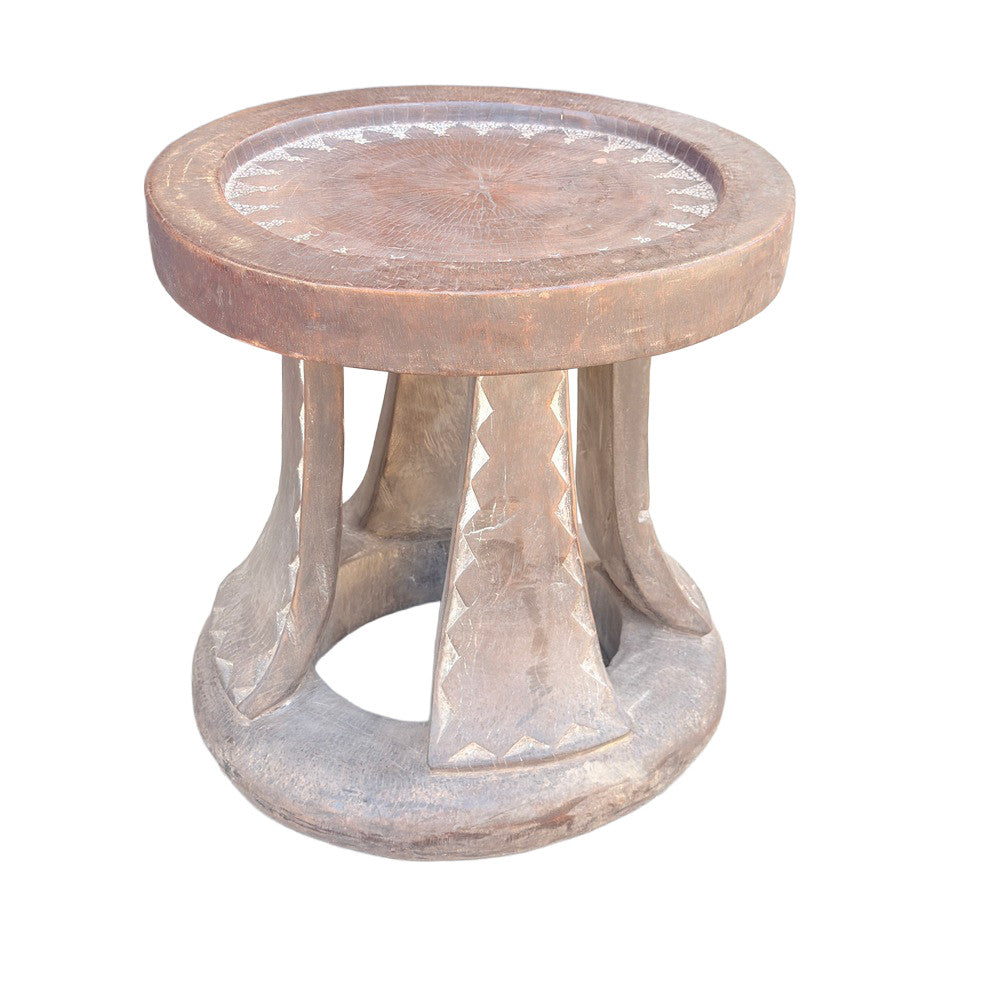 Vintage African Stool - Berbere Imports