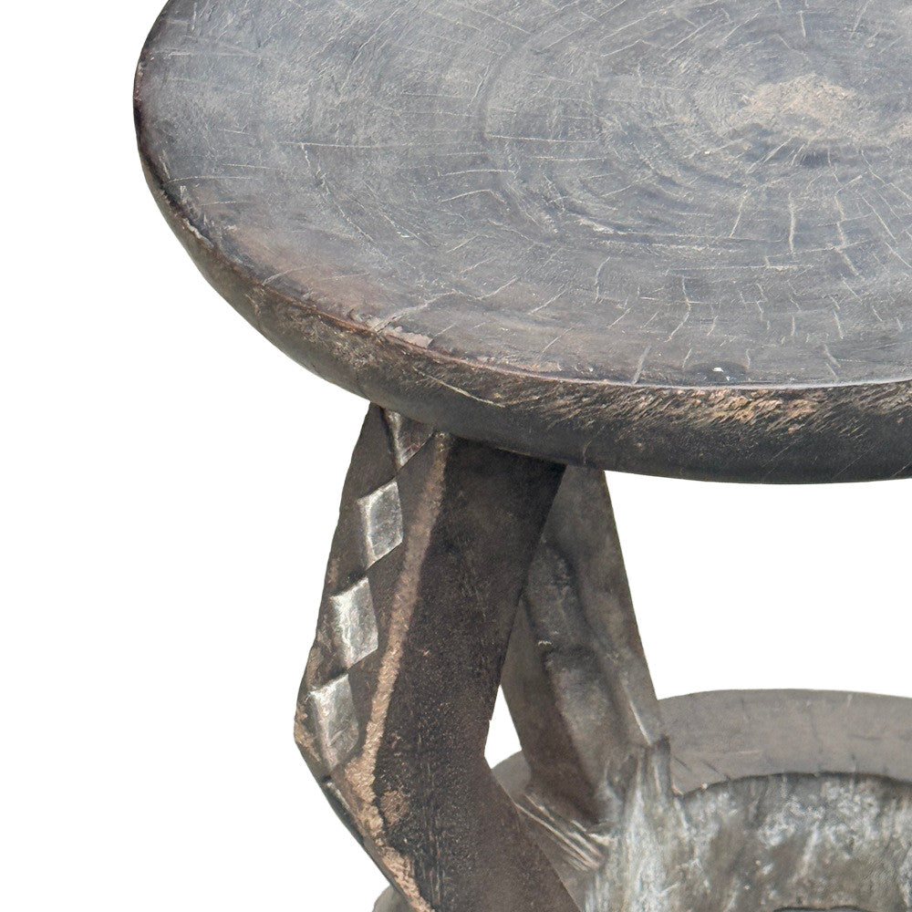 Vintage African Stool - Berbere Imports