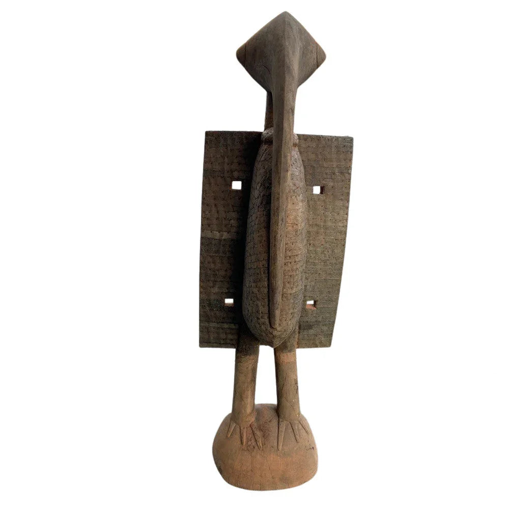 Antique Wooden Senufo Bird Statue - Berbere Imports