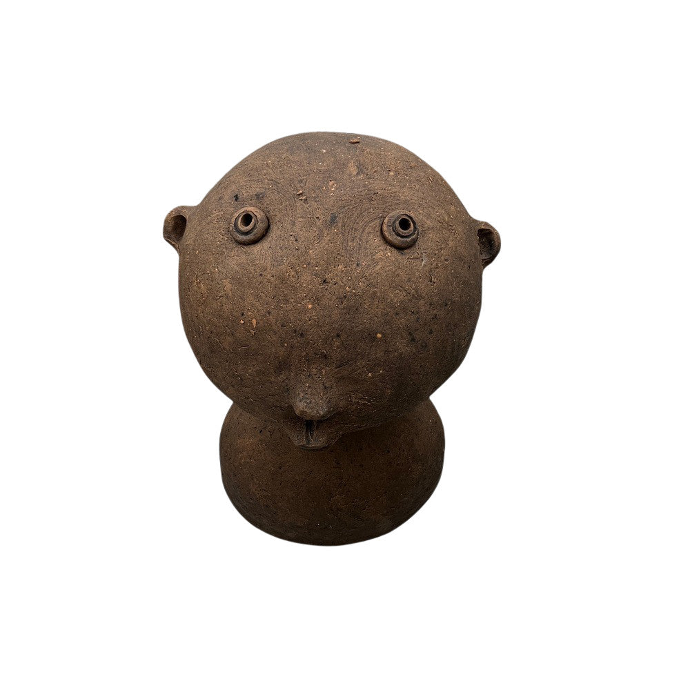 Thai Terracotta Artistic Sculpture Bust - Berbere Imports