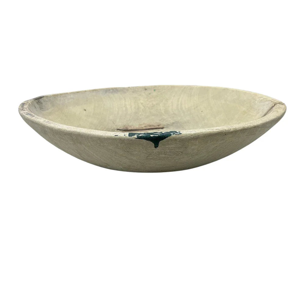 Vintage Wooden Parat Bowl - Medium - Berbere Imports
