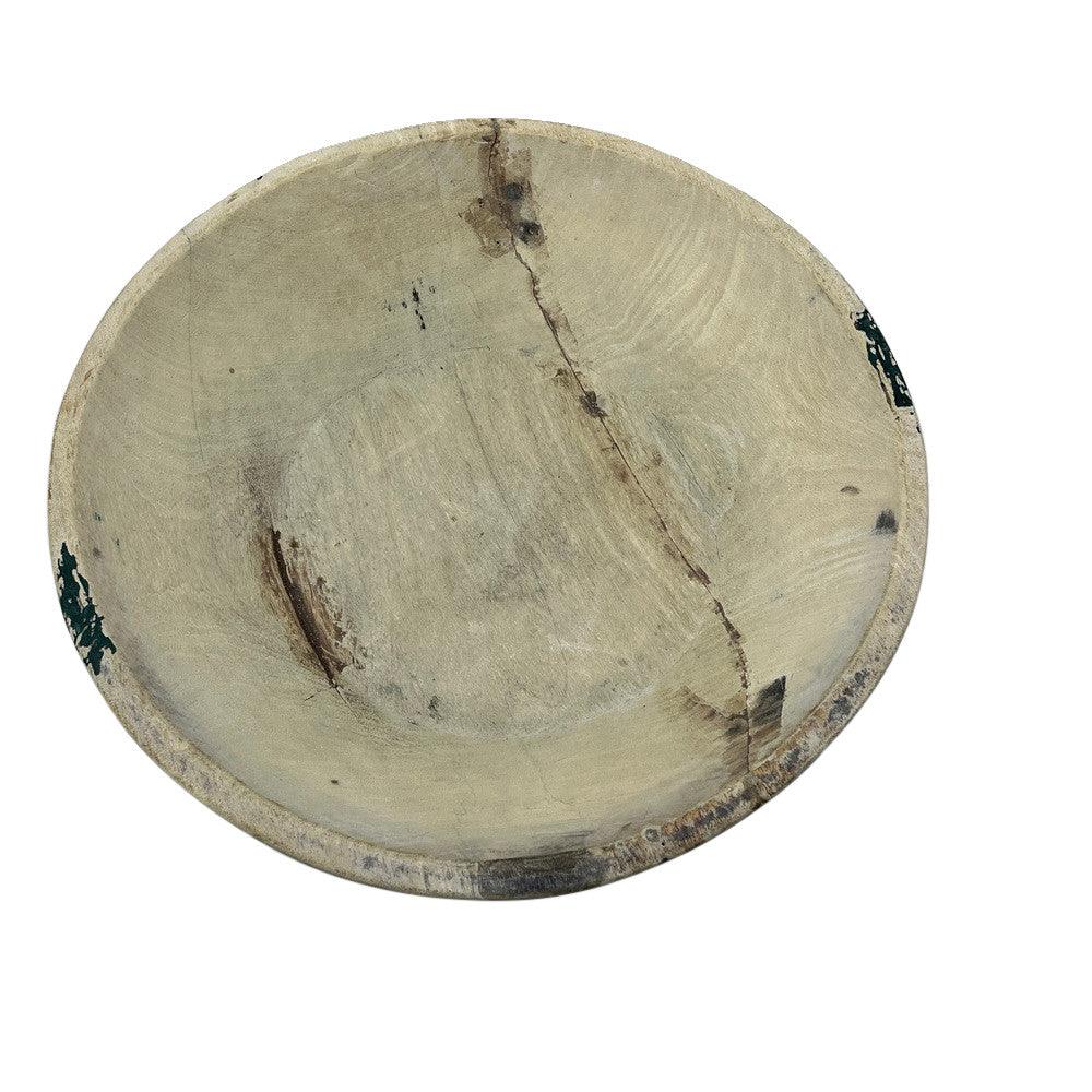 Vintage Wooden Parat Bowl - Medium - Berbere Imports