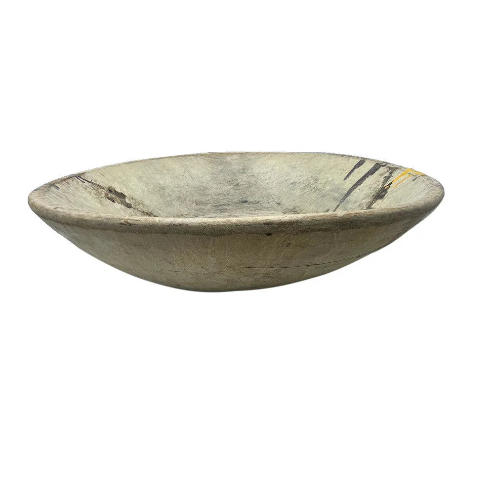 Vintage Wooden Parat Bowl - Medium - Berbere Imports