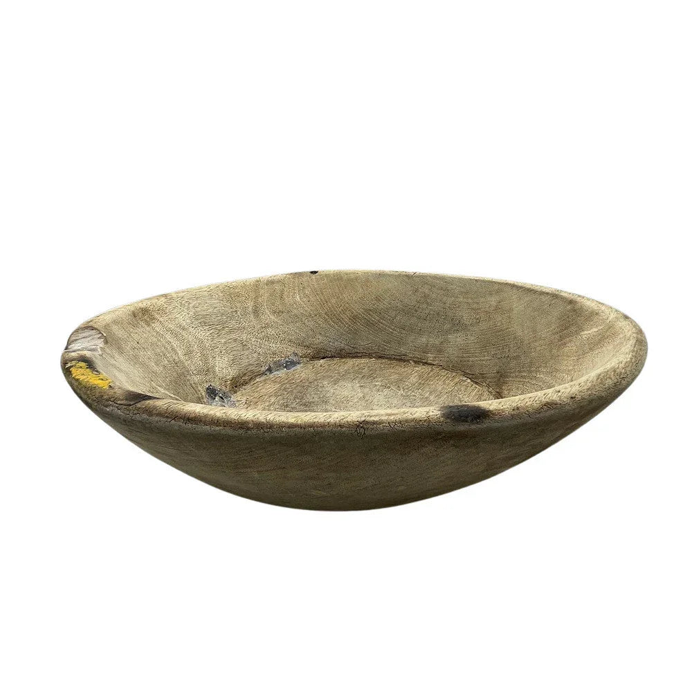 Vintage Wooden Parat Bowl - Small - Berbere Imports