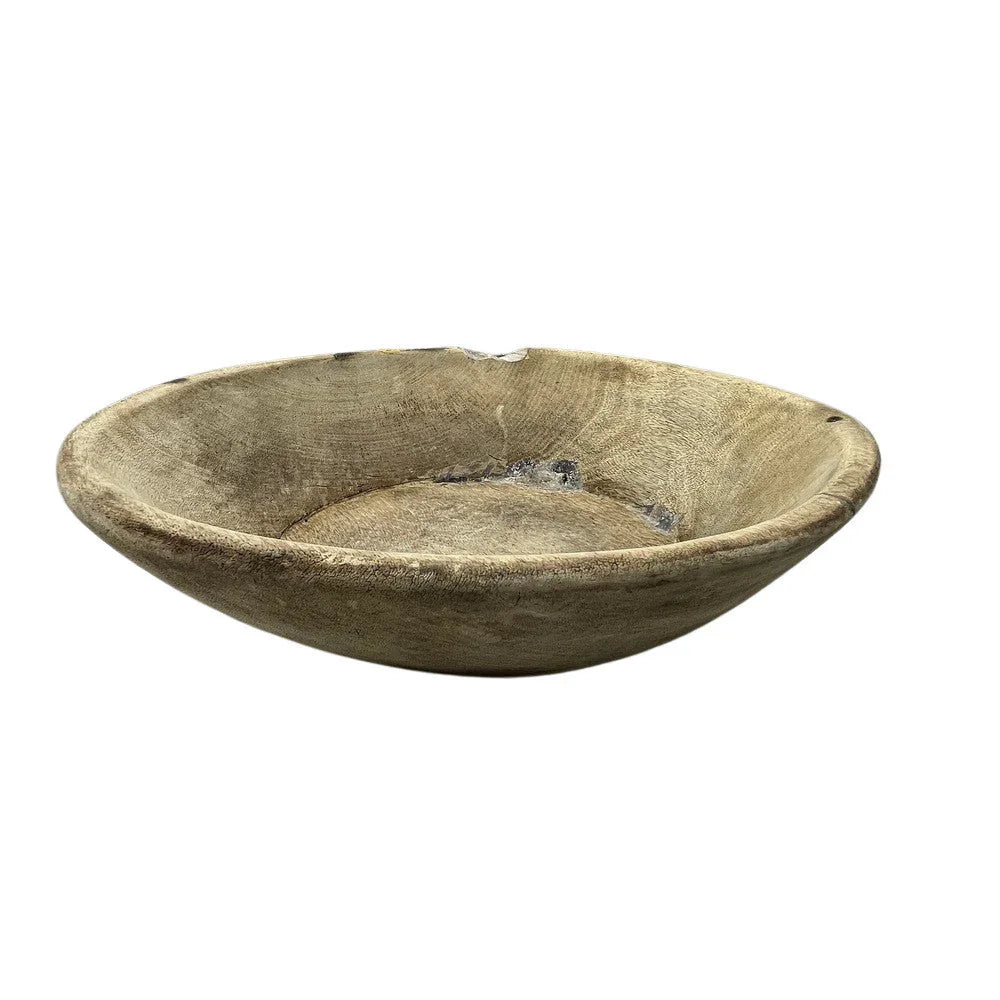 Vintage Wooden Parat Bowl - Small - Berbere Imports