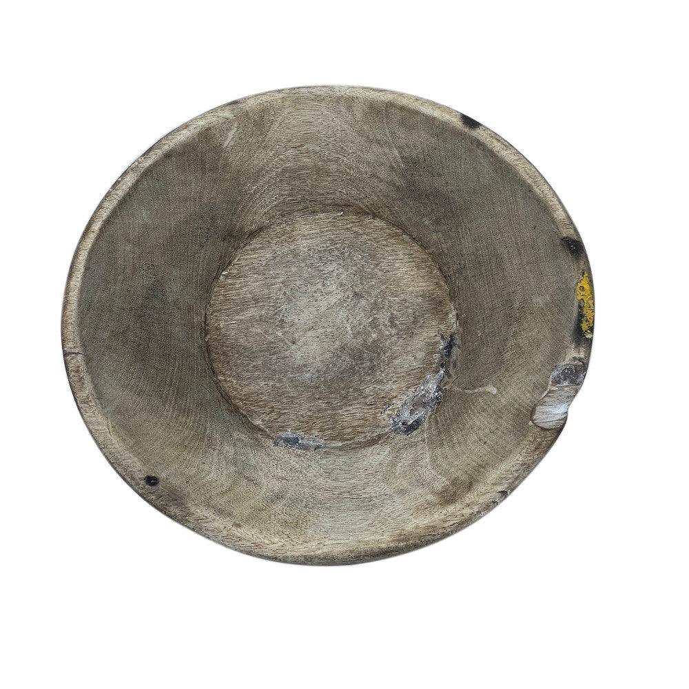 Vintage Wooden Parat Bowl - Small - Berbere Imports
