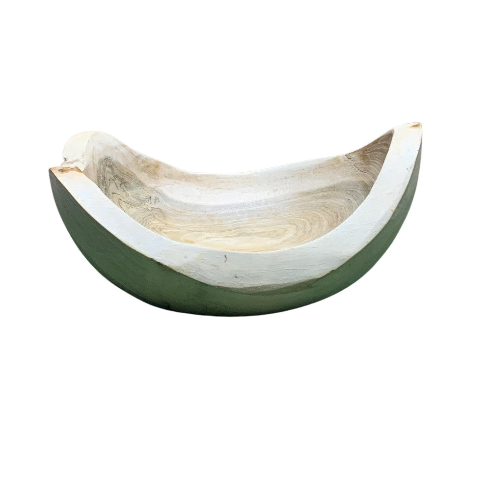 Small Natural Wooden Bowl - Berbere Imports