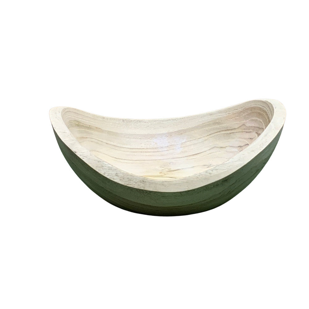 Small Natural Wooden Bowl - Berbere Imports