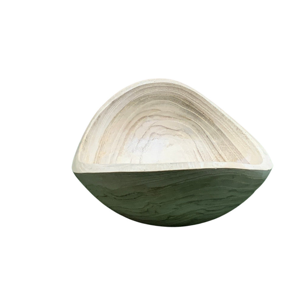 Small Natural Wooden Bowl - Berbere Imports