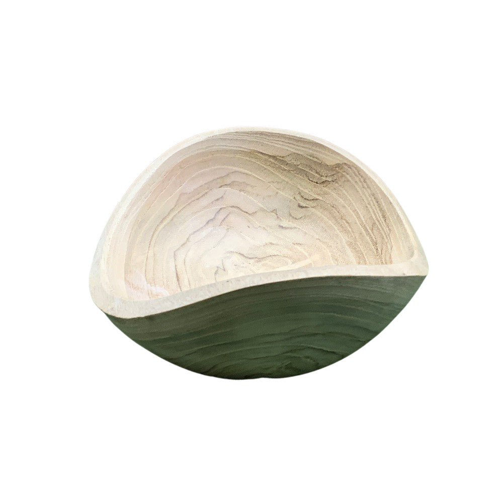 Small Natural Wooden Bowl - Berbere Imports