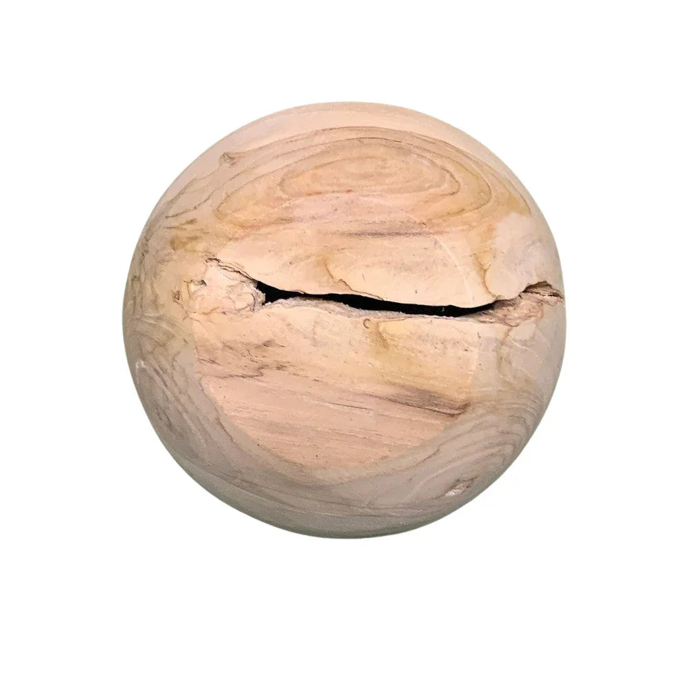 Small Natural Wooden Bowl - Berbere Imports