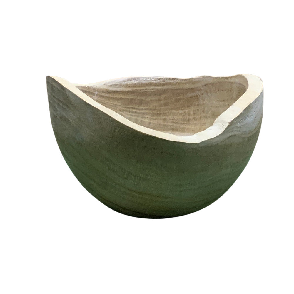 Small Natural Wooden Bowl - Berbere Imports