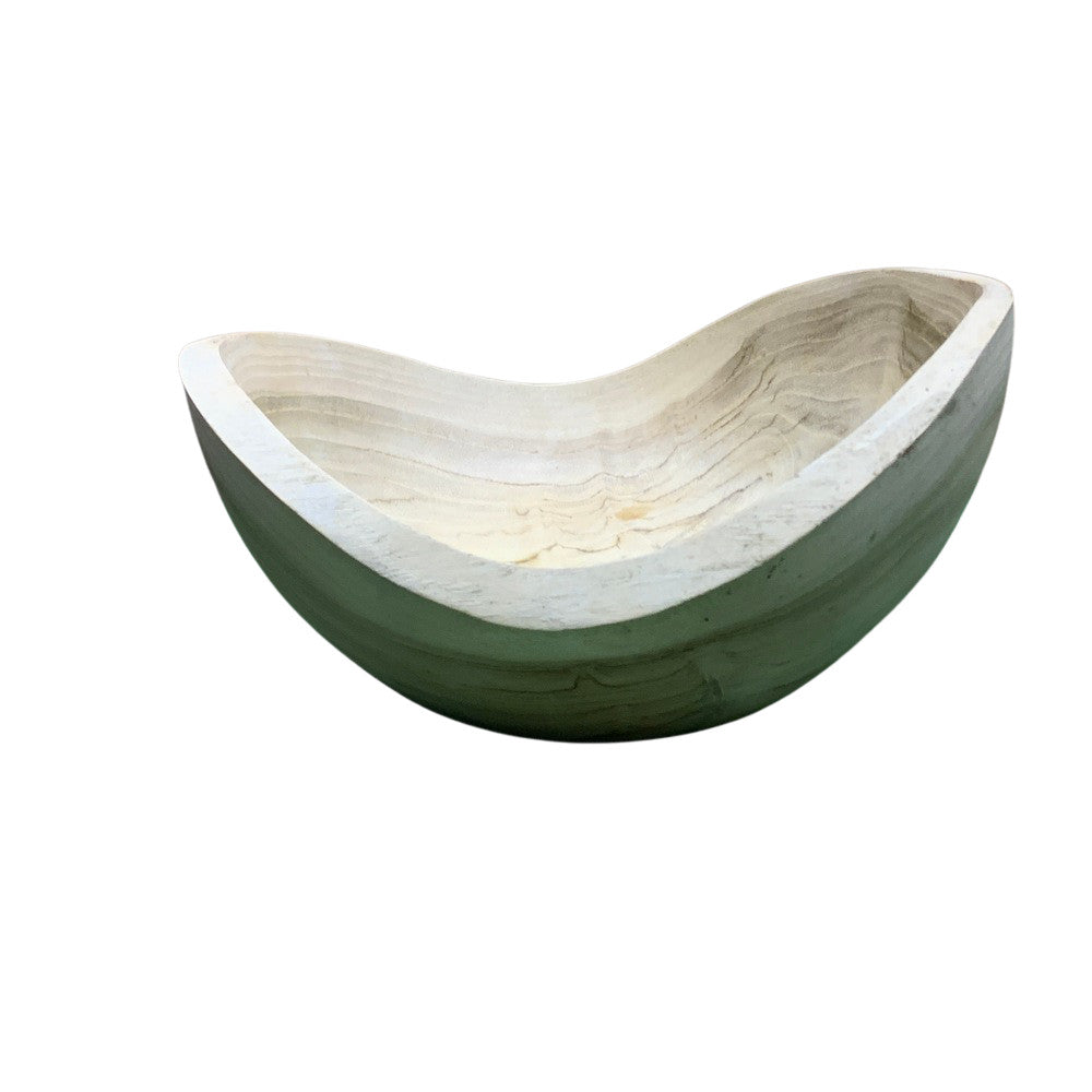 Small Natural Wooden Bowl - Berbere Imports