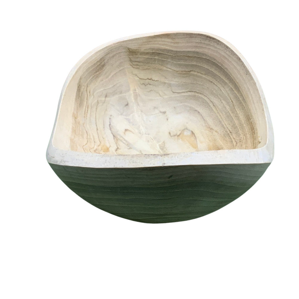 Small Natural Wooden Bowl - Berbere Imports