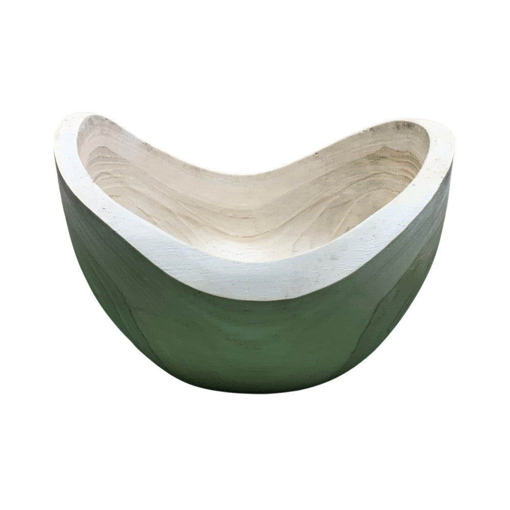 Small Natural Wooden Bowl - Berbere Imports