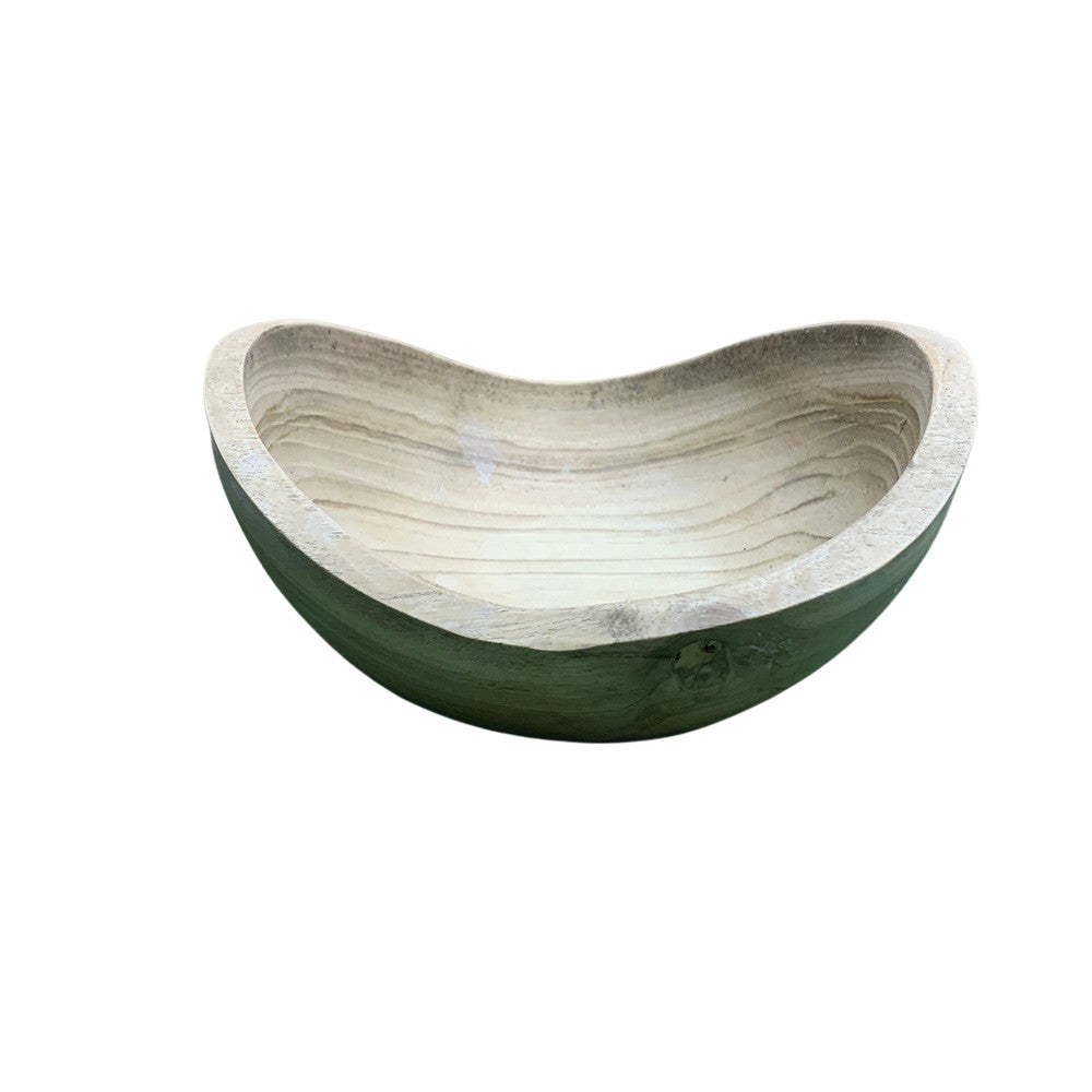 Small Natural Wooden Bowl - Berbere Imports