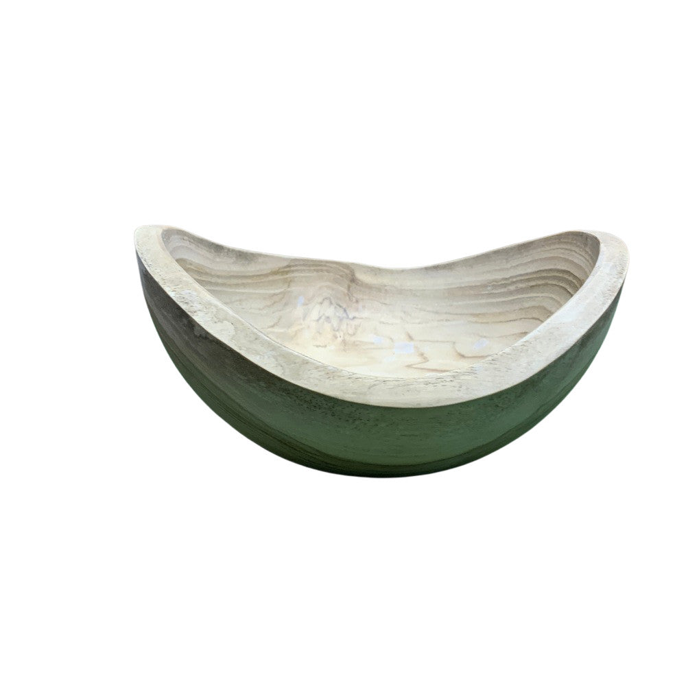 Small Natural Wooden Bowl - Berbere Imports