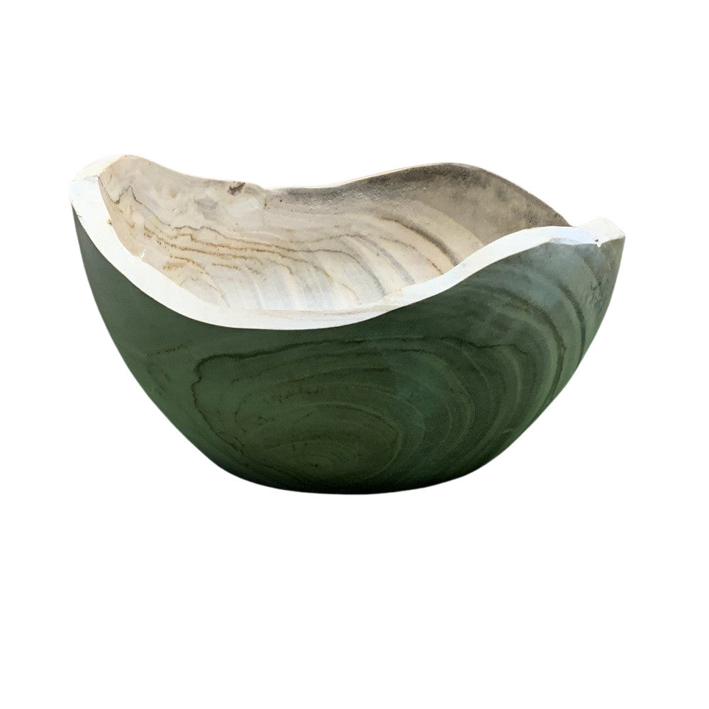 Small Natural Wooden Bowl - Berbere Imports