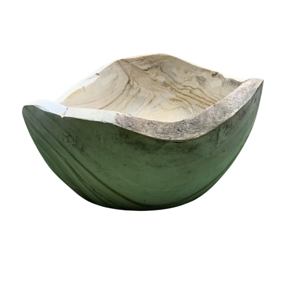 Small Natural Wooden Bowl - Berbere Imports