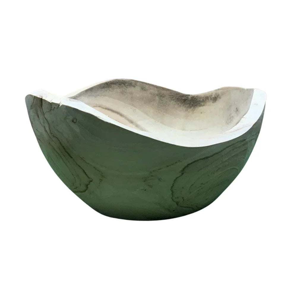 Small Natural Wooden Bowl - Berbere Imports