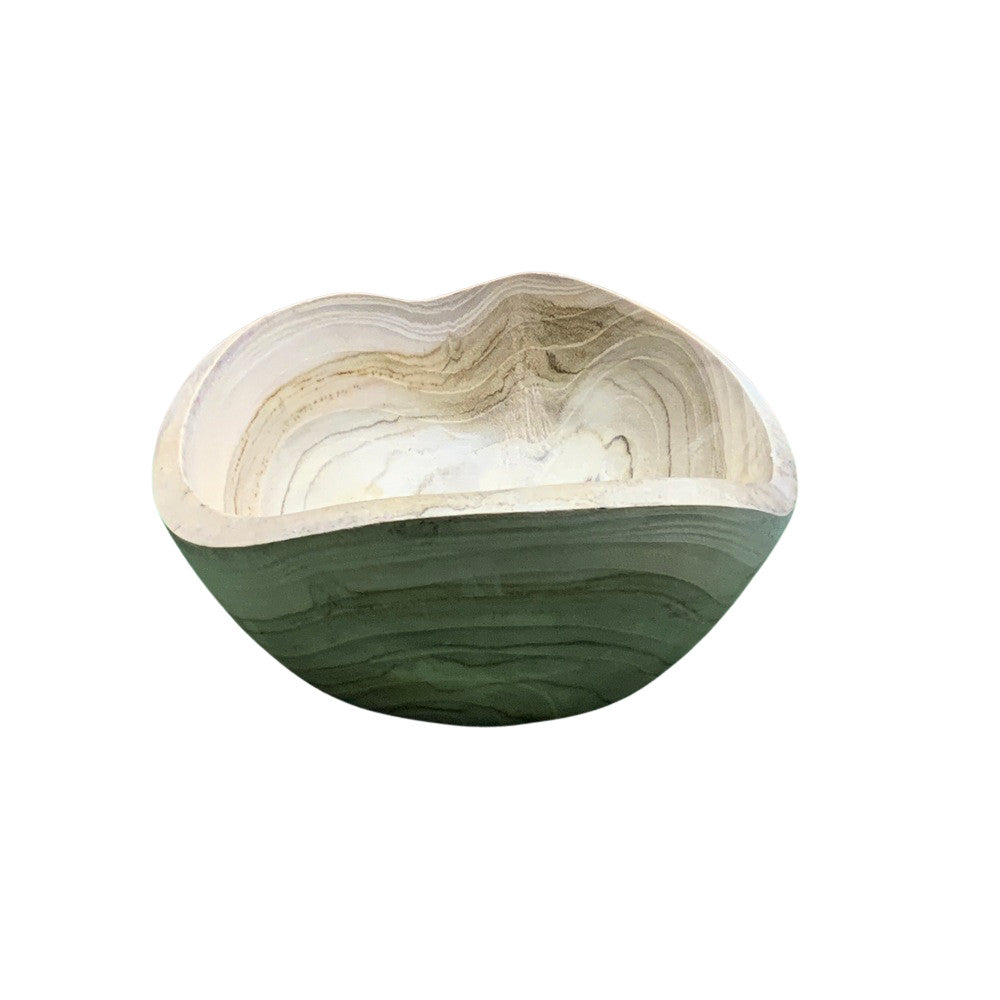 Small Natural Wooden Bowl - Berbere Imports