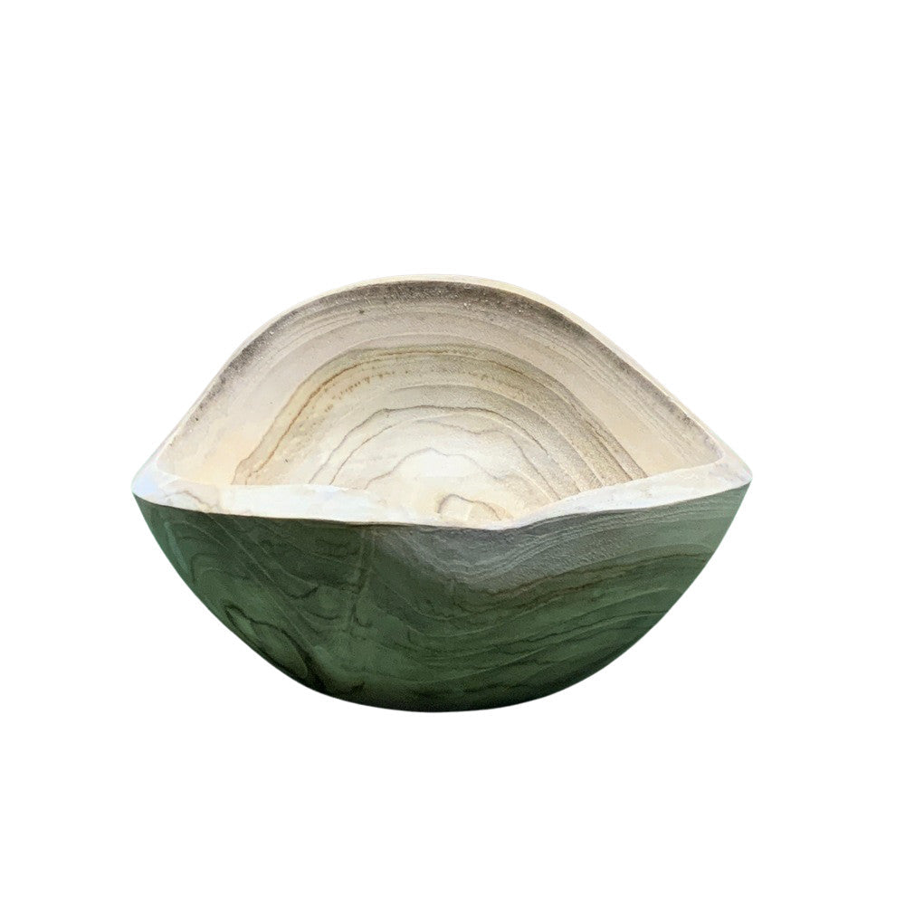 Small Natural Wooden Bowl - Berbere Imports