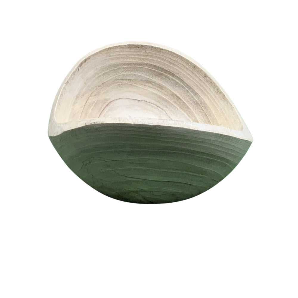 Small Natural Wooden Bowl - Berbere Imports