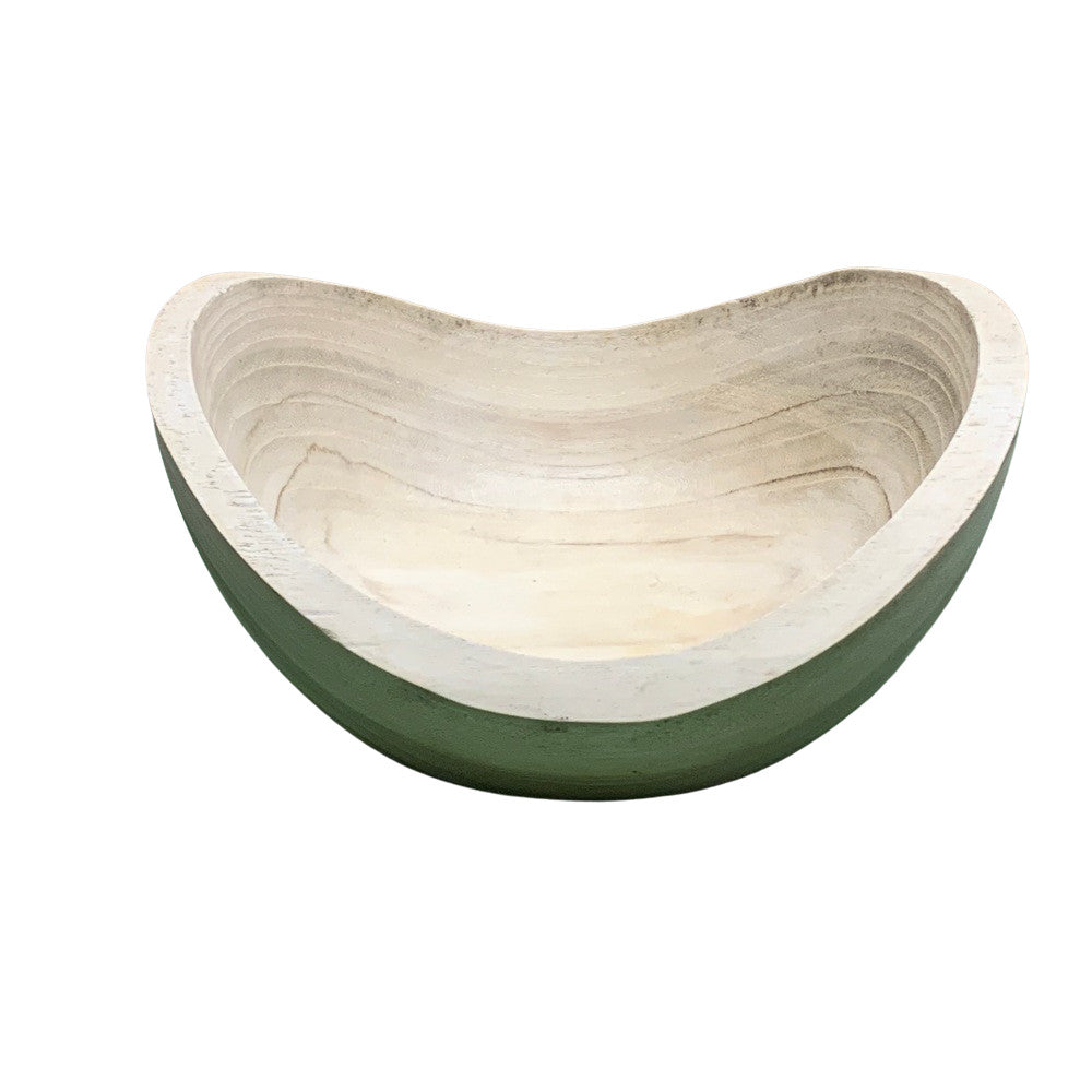 Small Natural Wooden Bowl - Berbere Imports