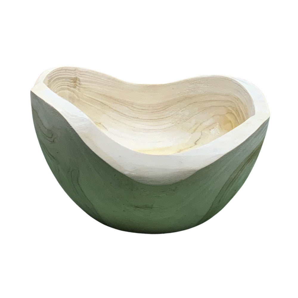 Small Natural Wooden Bowl - Berbere Imports