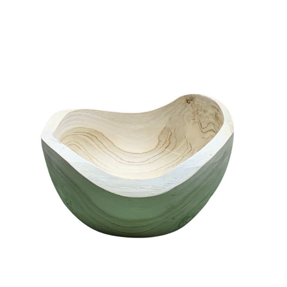 Small Natural Wooden Bowl - Berbere Imports
