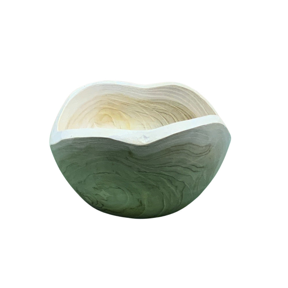 Small Natural Wooden Bowl - Berbere Imports