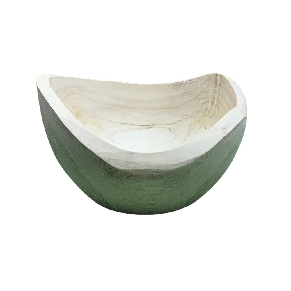 Small Natural Wooden Bowl - Berbere Imports