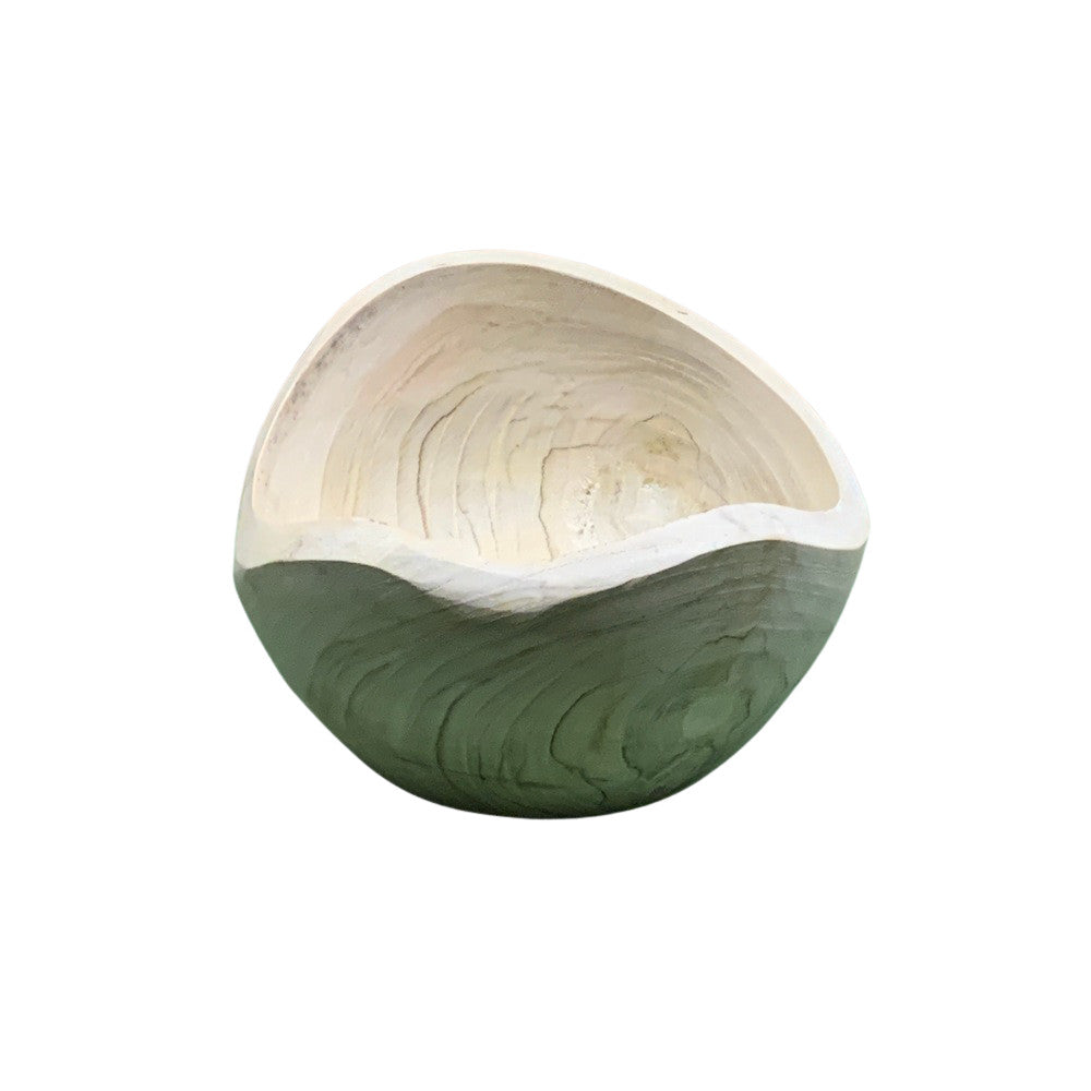 Small Natural Wooden Bowl - Berbere Imports