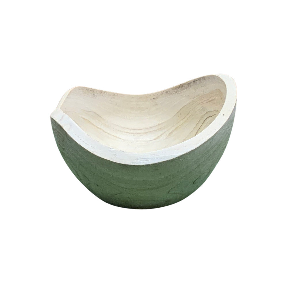 Small Natural Wooden Bowl - Berbere Imports