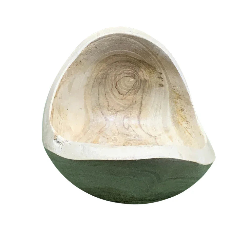 Small Natural Wooden Bowl - Berbere Imports