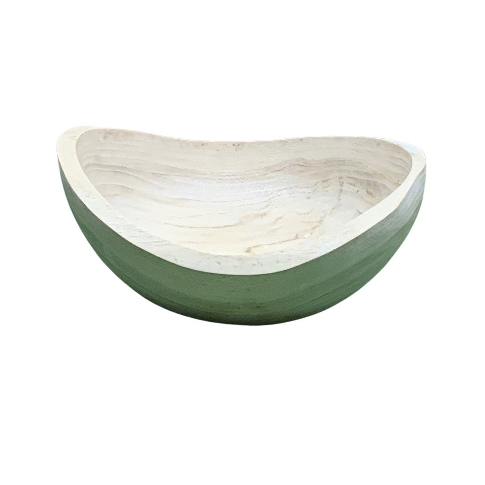 Small Natural Wooden Bowl - Berbere Imports
