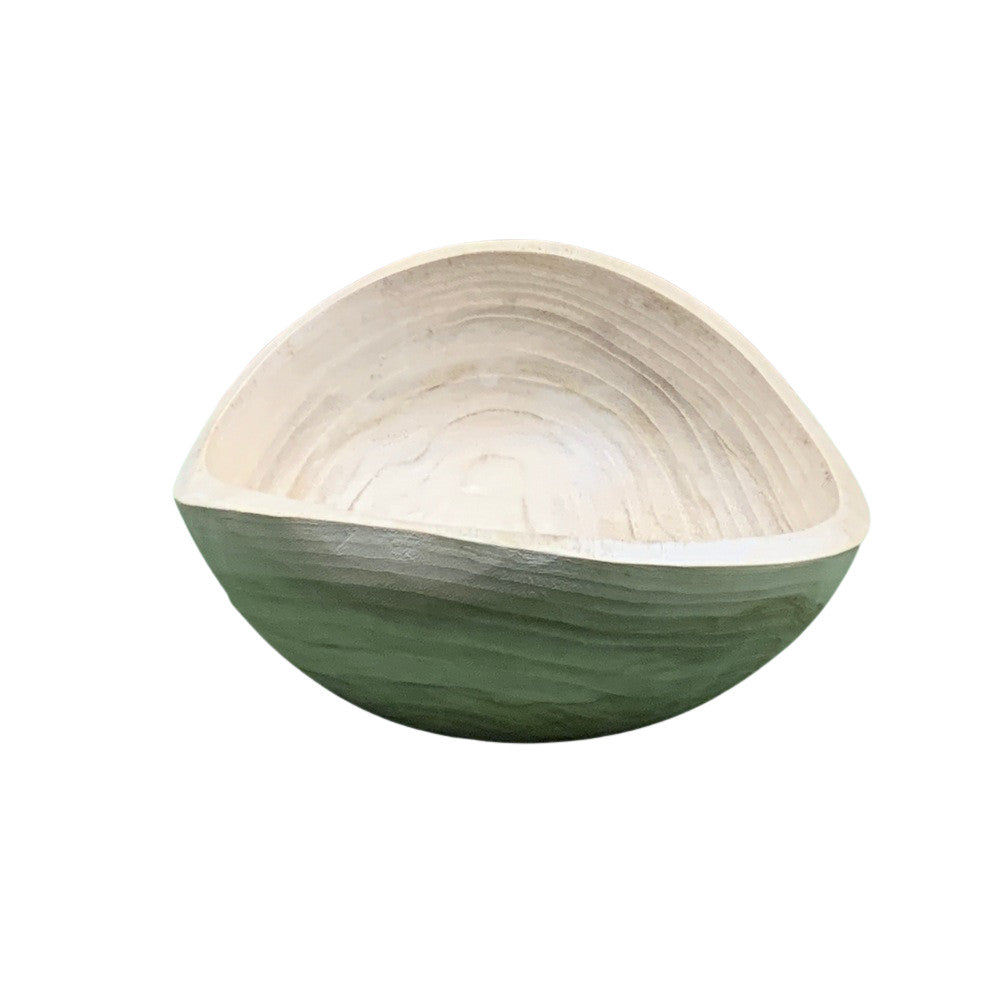 Small Natural Wooden Bowl - Berbere Imports