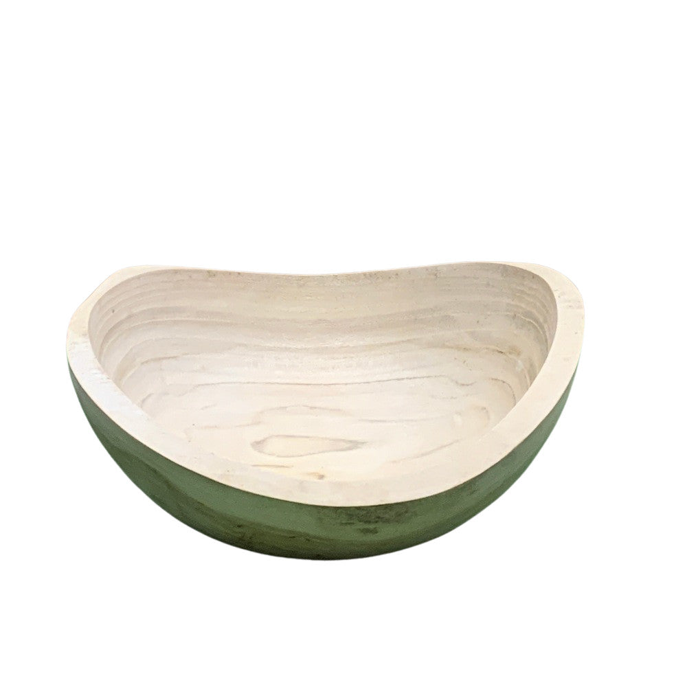 Small Natural Wooden Bowl - Berbere Imports