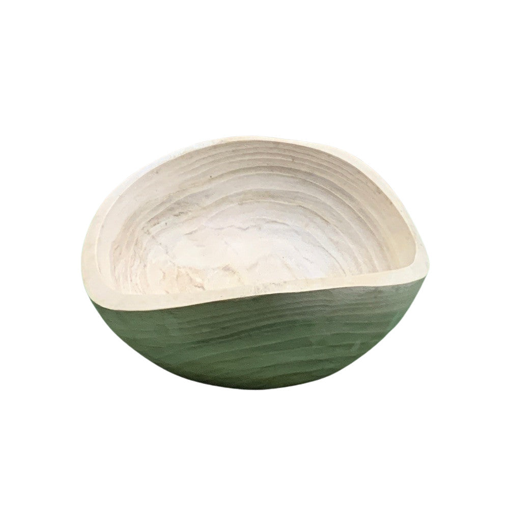 Small Natural Wooden Bowl - Berbere Imports