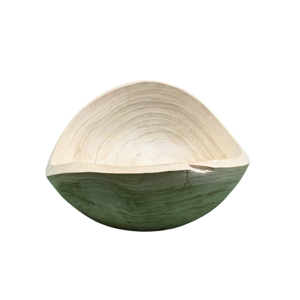 Small Natural Wooden Bowl - Berbere Imports