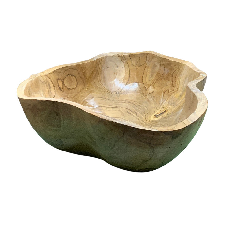 Medium Wooden Bowl - Berbere Imports