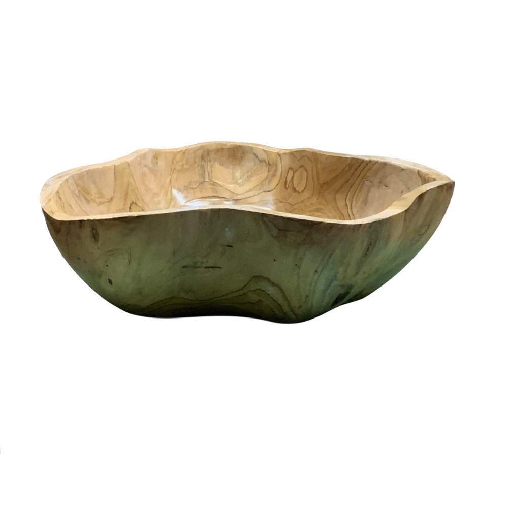 Medium Wooden Bowl - Berbere Imports