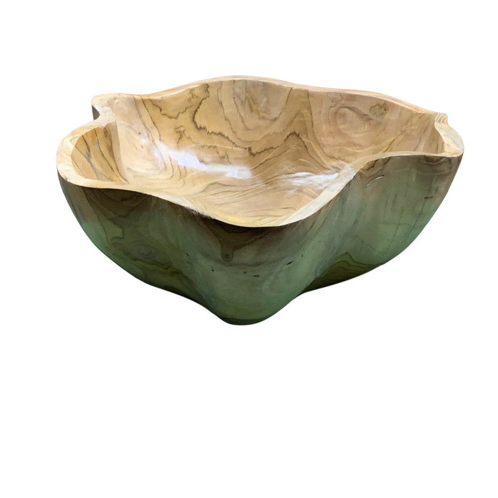 Medium Wooden Bowl - Berbere Imports