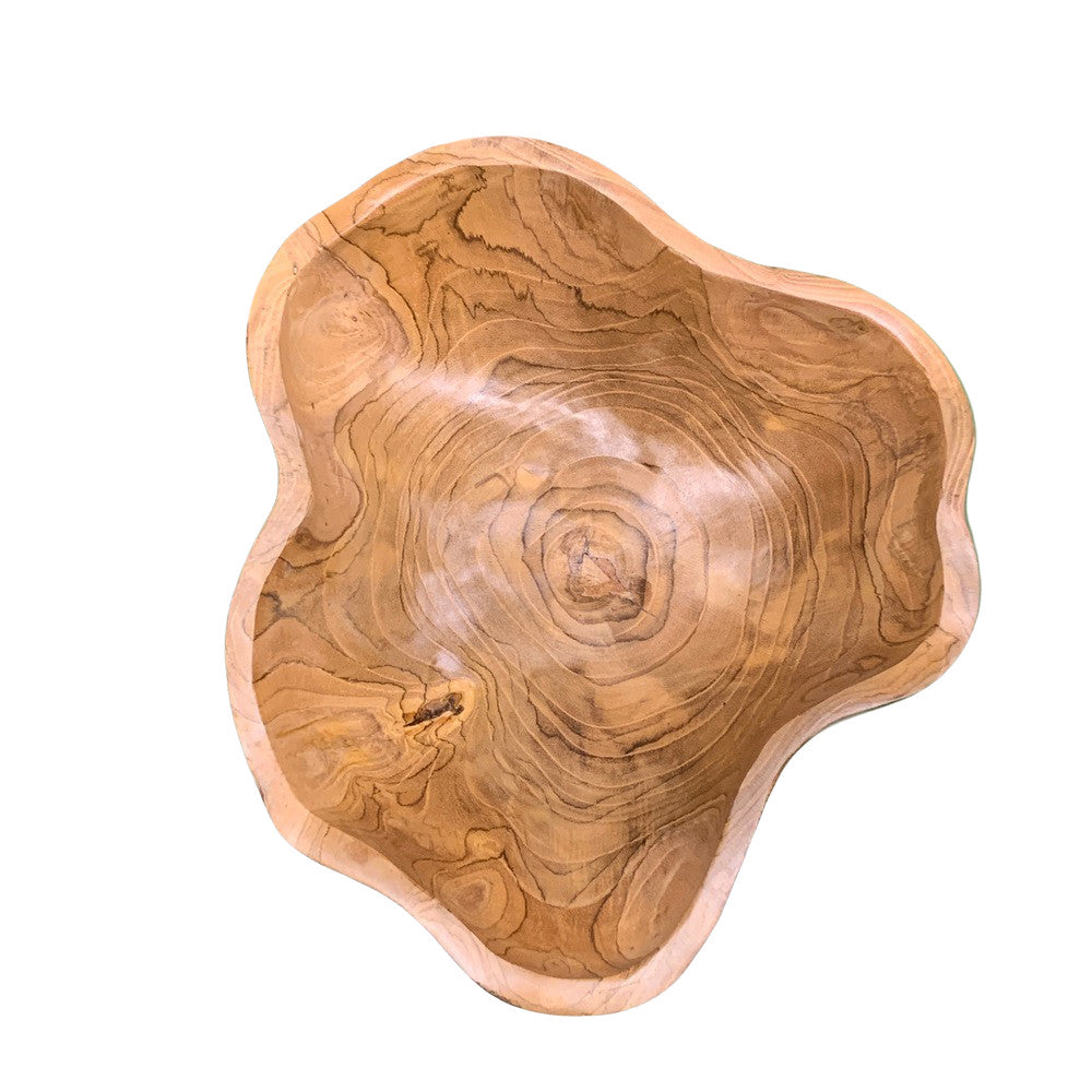 Medium Wooden Bowl - Berbere Imports