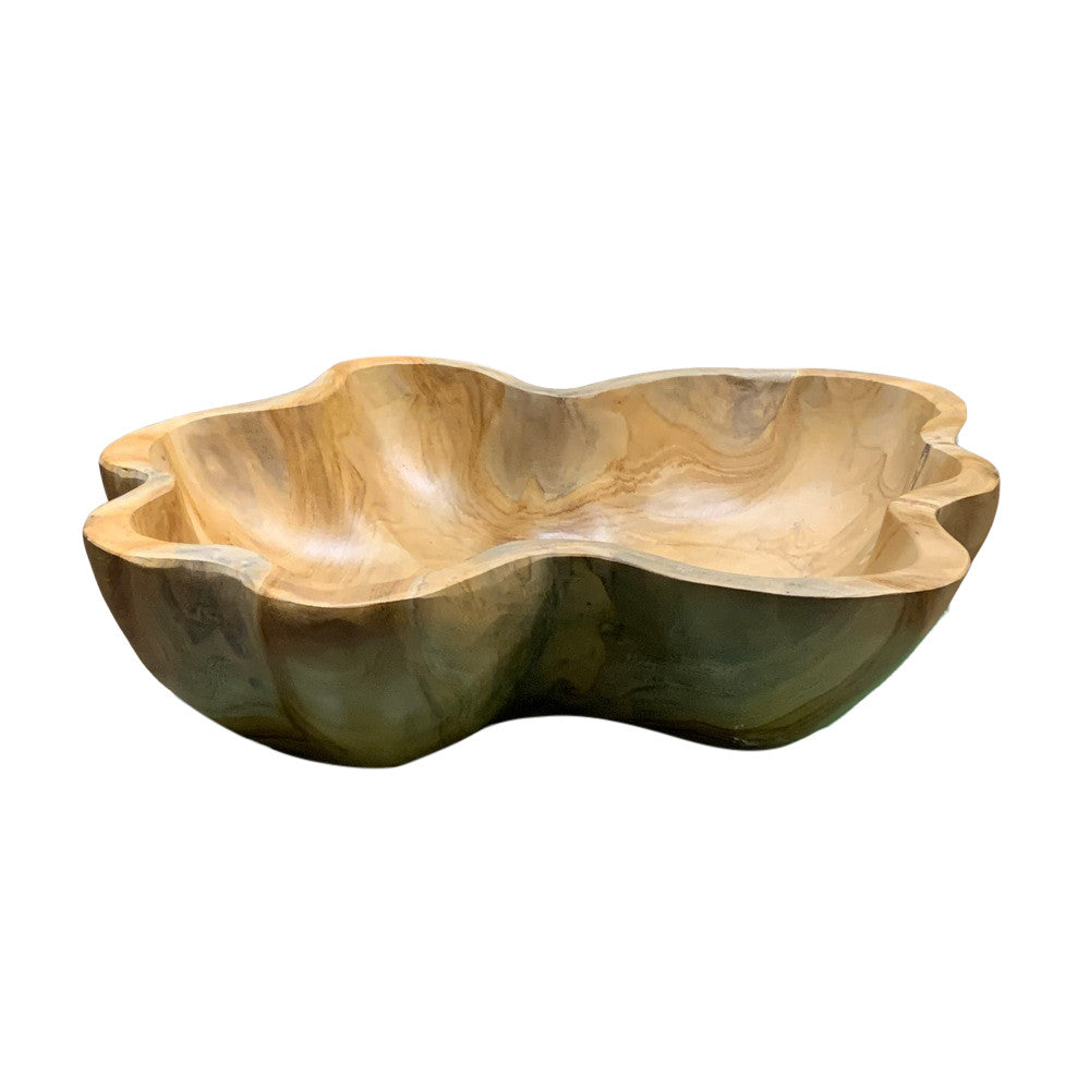 Medium Wooden Bowl - Berbere Imports