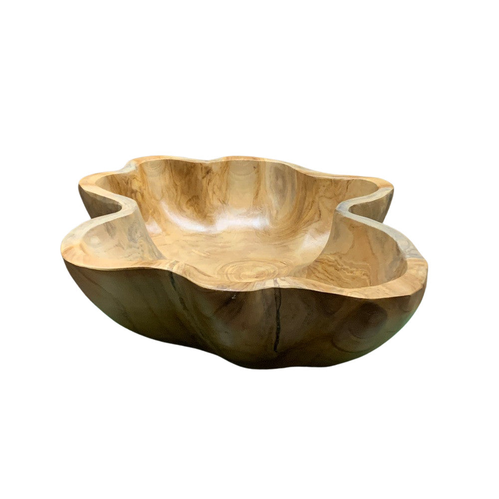 Medium Wooden Bowl - Berbere Imports