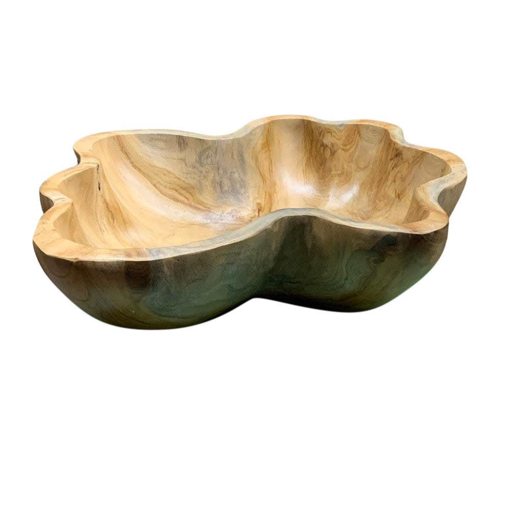 Medium Wooden Bowl - Berbere Imports