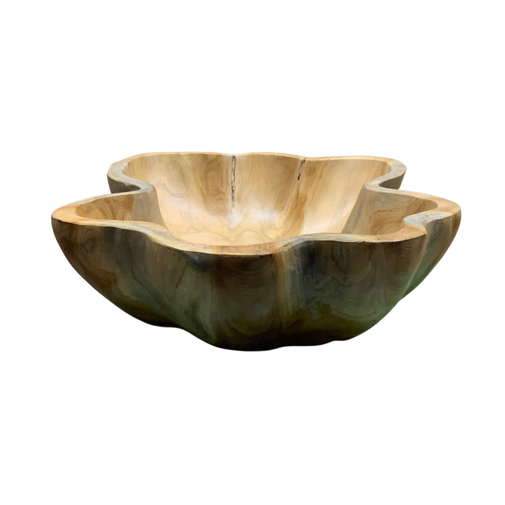 Medium Wooden Bowl - Berbere Imports