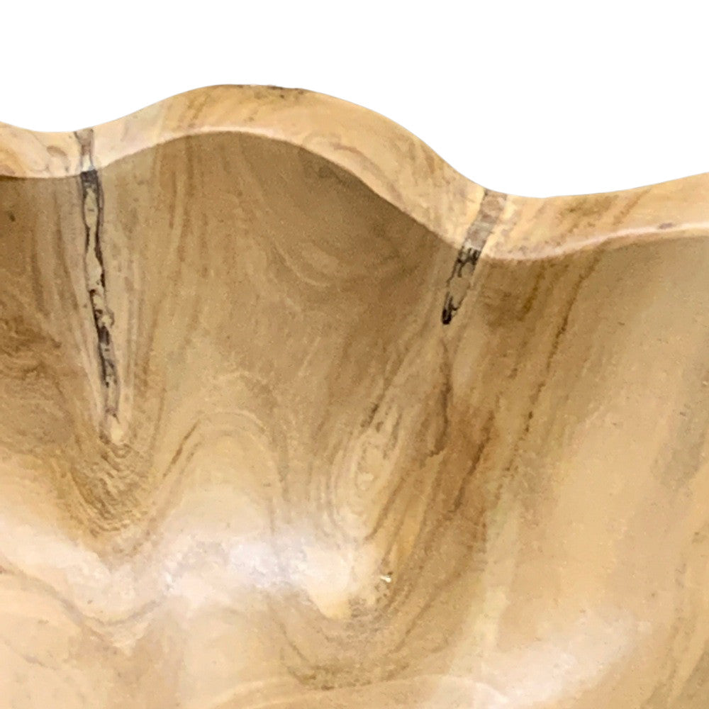 Medium Wooden Bowl - Berbere Imports