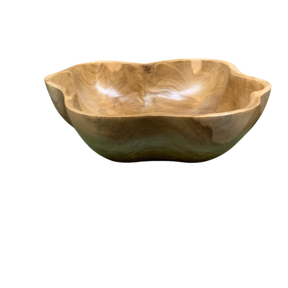 Medium Wooden Bowl - Berbere Imports
